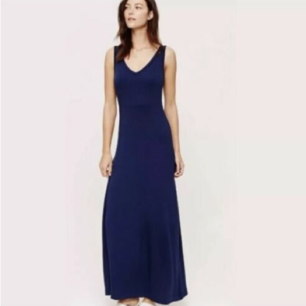 Lou & Grey Blue Maxi Dress